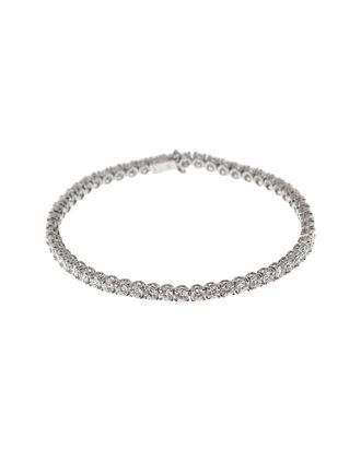 Bulgari 18K 6.00 ct. tw. Diamond Griffe Tennis Bracelet (Authentic Pre-Loved)