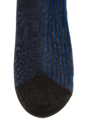 Gallo Mens Two-Tone Cotton Socks Cacaofrancese Exterior: Calze