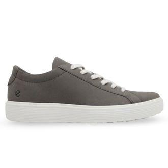 Ecco Ecco Soft 60 Nubuck Mens Fashion Trainers - Steel - Size:UK 10.5-11