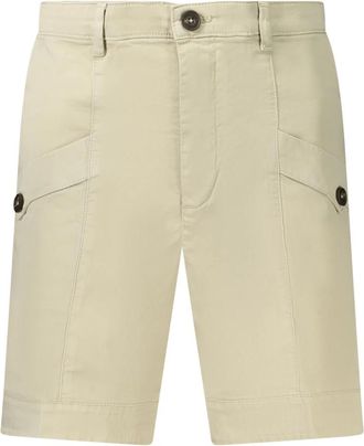 North Sails Gabardine Cargo Shorts - Dames - Korte Broeken - Beige - M - Katoen - Korte Broeken