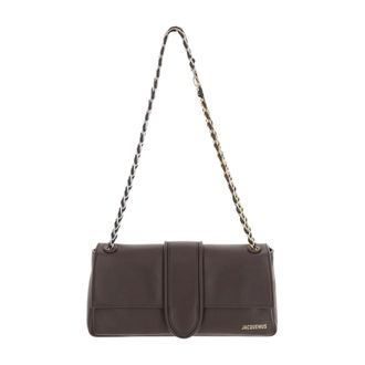 Jacquemus Bambino Chaine - Dames - Tassen - Bruin - Maat: ONE Size Katoen