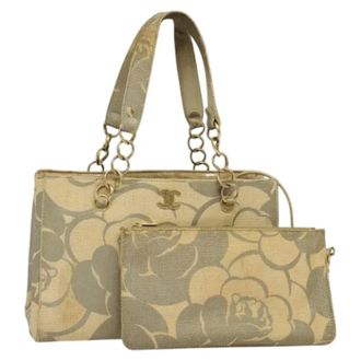 Chanel Pre-owned Cuero bolsos-chanel - Pre-owned - Mujer - Beige - ONE SIZE
