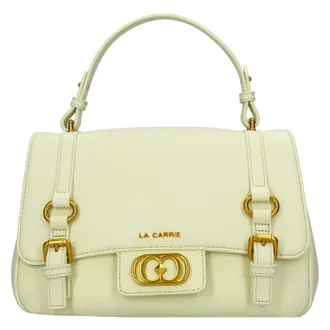 La Carrie Tassen, Dames, Groen, ONE Size, Leer, Athena Bag