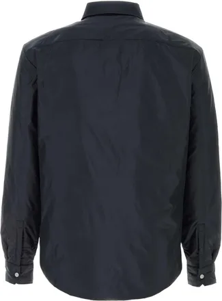 HUGO BOSS Padded Polyester Shirt - Navy
