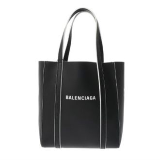 Balenciaga Black Leather Tote Bag (Pre-Owned)