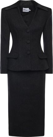 Self Portrait Midi Dress With Blazer