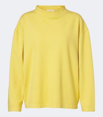 The Row Kate cotton-blend jersey sweatshirt