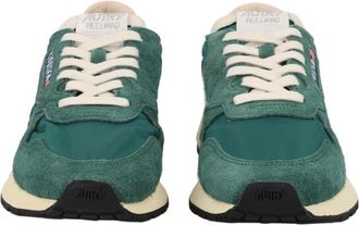 Autry Reelwind Low Textured Suede Nylon-Blend Sneakers