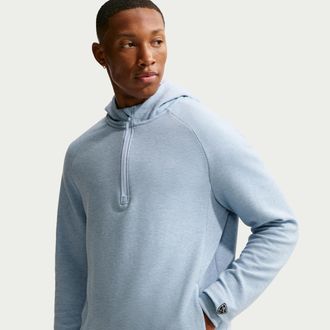 Nike Mens Par Therma-FIT Golf Hoodie in Blue | IB0294-486