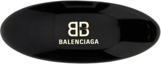Balenciaga Stijlvolle Haarklem voor Verfijnde Stijl - Dames - Haaraccessoires - Zwart - ONE Size - Accessoires
