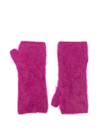 Absolut Cashmere Karolina vingerloze kasjmier handschoenen - Roze