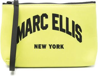 Marc Ellis Buby make-up bag - women - Polyester/Polyester - One Size - Yellow