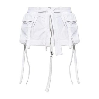 Dsquared2 Short Shorts, female, White, Size: 2XS Shorts with pockets