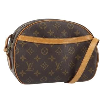 Louis Vuitton Pre-owned Cross Body Bags, female, Brown, Size: ONE SIZE Pre-owned Vintage Canvas Cross Body Bag