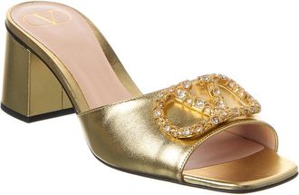 Valentino Vlogo Signature 60 Leather Sandal