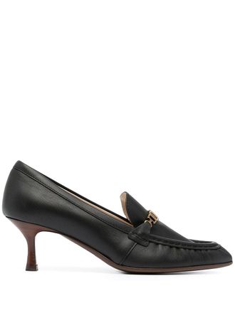 Tod's Pumps met kettingdetail - Zwart