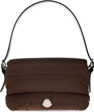 Moncler Brown Quilted Shoulder Bag