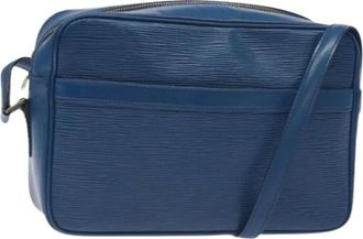 Louis Vuitton Pre-owned Cross Body Bags, female, Blue, Size: ONE SIZE Pre-owned Vintage Epi Leather Shoulder Bag