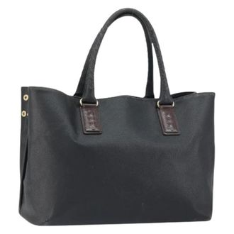 Bottega Veneta Pre-owned Tote Bags, female, Black, Size: ONE SIZE Pre-owned Vintage Tote Bag