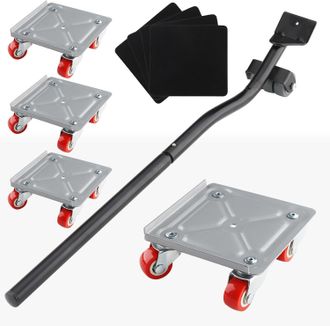 OEM Carro Para Muebles Pesados, Elevador De Muebles Con 4 Ruedas Giratorias De 360&deg; Para Mover Muebles Pesados, Capacidad De Carga De 600 Kg