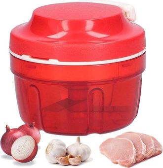 OEM Cortador Y Picador De Cebollas Manual, Apto Para Verduras Y Frutas, Color Rojo