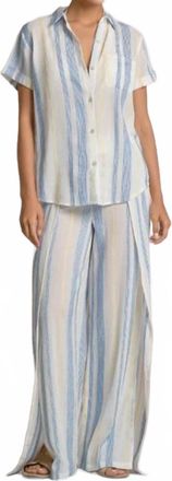 Elan The Canvas & Cove Duo Set In Blue