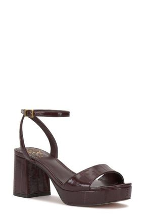Vince Camuto Pendreya Platform Sandal in Pomegranate at Nordstrom, Size 5.5