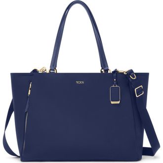 Tumi Valetta Large Tote in Indigo/Light Gold at Nordstrom
