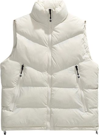 Generic Mens Puffer Gilet UK Plus Size Padded Body Warmer Work Gilets Outerwear Winter Coat Unisex Adults Softshell Jackets Quilted Puffer Coats Womens Down J