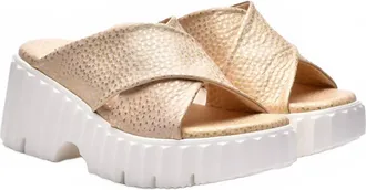 Softwaves Womens Marini Sandal In Nocciola