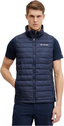 Columbia Fitness, Heren, Blauw, S, Polyester, Powder Lite II Vest