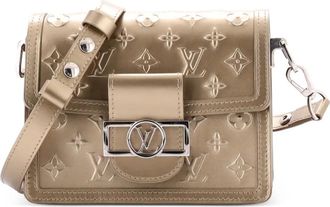 Louis Vuitton Borsa a tracolla Dauphine mini - Oro