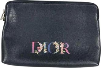 Dior Borsa Clutch Vintage Pre-owned - - Pre-owned - Donna - Nero - ONE SIZE