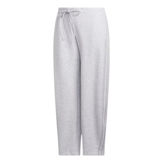 adidas (WMNS) adidas Barrel Leg Pants Asia Sizing Light Grey Heather KY9263