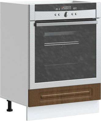 vidaXL Armadio per Forno Kalmar Rovere Marrone in Legno Multistrato - Vidaxl