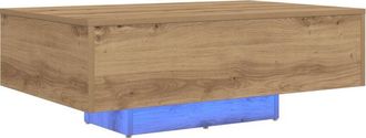vidaXL Coffee Table Artisan oak 85 x 55 x 31 cm Engineered wood Vidaxl