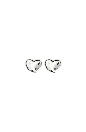 UNOde50 Heartbeat Midi Studs in Silver at Nordstrom