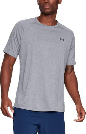 Under Armour Mens Tech Training T-Shirt Relaxed Fit Steel Light Heather 3XL