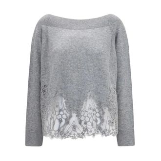 Ermanno Scervino Mujer, Jerseys, Gris, Talla: S