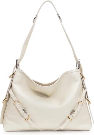 Givenchy Voyou Schoudertas - Dames - Schoudertassen - Beige - ONE Size - Katoen - Tassen