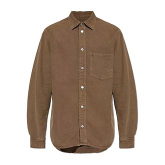 Sams&oslash;e & Sams&oslash;e Hombre, Camisas, Marr&oacute;n, Talla: XL