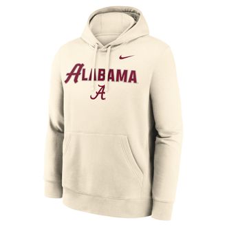 Nike Alabama Primetime Club Nike Mens College Pullover Hoodie in Brown | NKDK15AABN-TTC