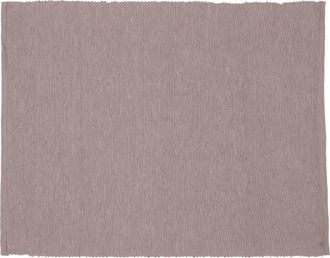 KASANOVA Tovaglietta segnaposto cotone a coste tortora 35x45 cm