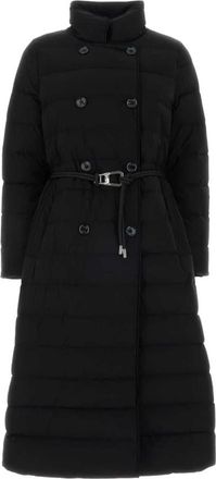 Moorer Raely-Kn Down Jacket - Dames - Dons jassen - Zwart - S - Leer - Jassen