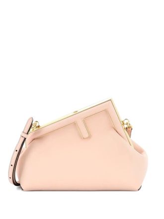 Fendi First Bag Leather Small clutch bag - Pink