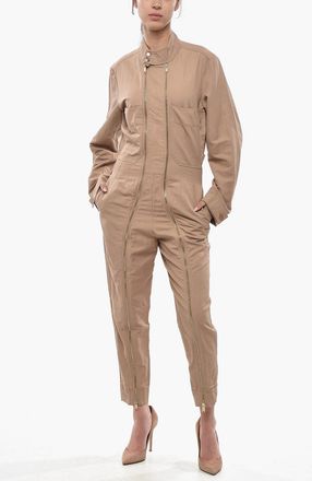 Stella McCartney Jumpsuit in Misto Lino ALMA con Doppia Zip Stella McCartney