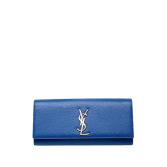 Saint Laurent Pre-owned Cassandre Clutch - - Pre-owned - Donna - Blu - ONE SIZE