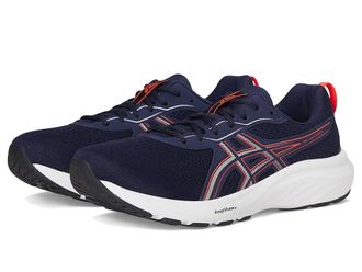 Asics Gel-Contend 9 Mens Running Shoes Midnight/Flash Red : 9.5 4E - Extra Wide, Synthetic/Textile