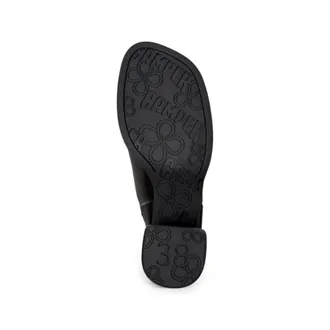 Camper Smooth Calf Leather Ankle Boot - Black