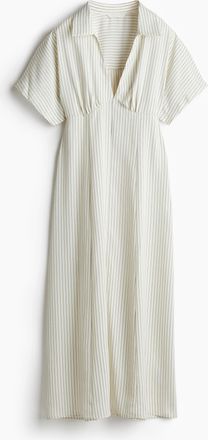 H&M Blusenkleid aus Twill - White
